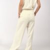 Scrub y pantalón médico para mujer color beige – vista 04